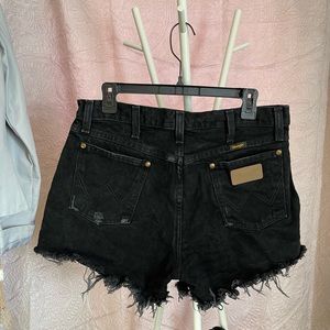 Wrangler black shorts